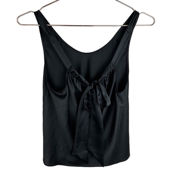Victoria’s Secret Tie Back‎ Tank Top Black - Picture 1 of 5